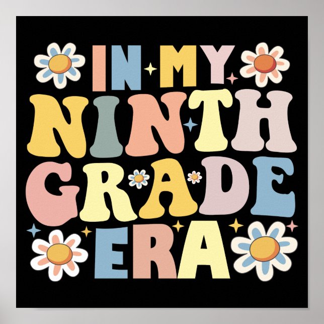 Poster Na Minha 9ª Era Do Ano De Volta À Escola (Frente)