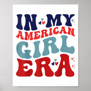 Poster Na minha americana Groovy American Girl 4th O