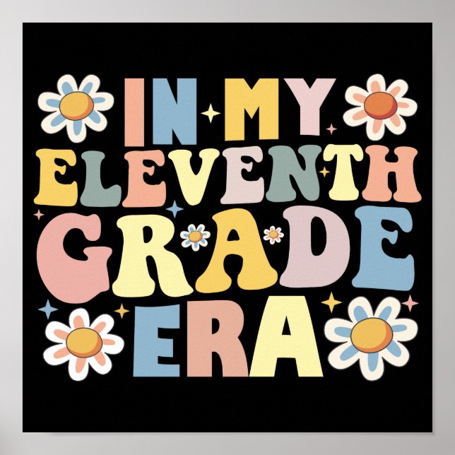 Poster Na Minha Época 11 11º Ano De Volta À Escola (Frente)