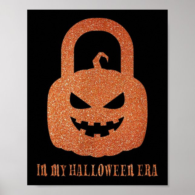 Poster Na Minha Época De Halloween... "Espetacular". (Frente)