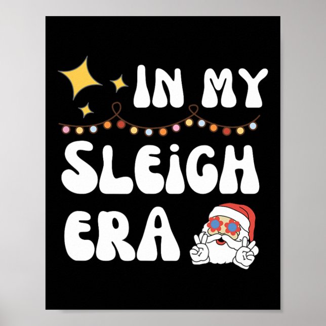 Poster Na Minha Época De Leigh - Natal De 2024 (Frente)