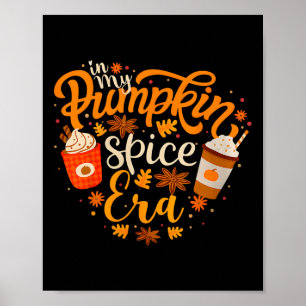 Poster Na Minha Época De Pumpkin, O Retro Engraçado Cai V
