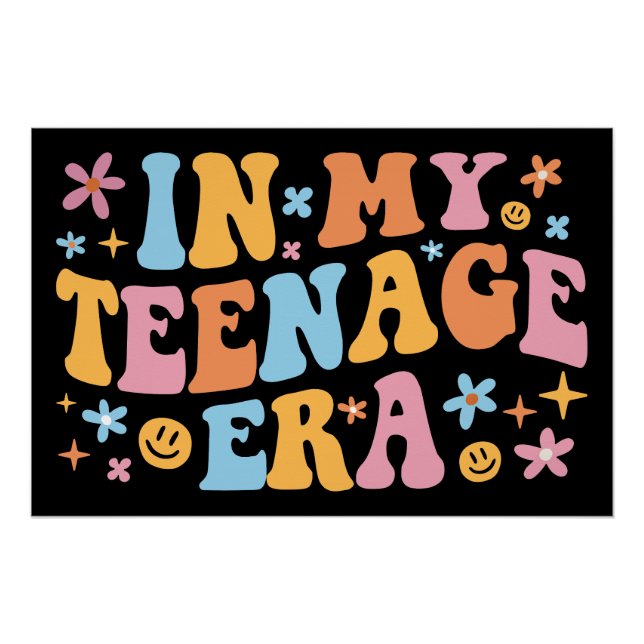 Póster Na Minha Era Adolescente Eu (Frente)