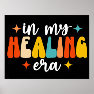 Poster Na minha era da cura, a consciência da saúde menta
