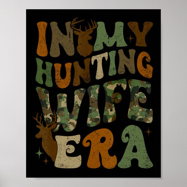 Poster Na Minha Era Da Esposa Caçadora (Frente)