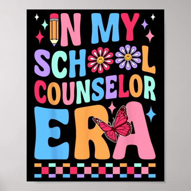 Poster Na Minha Era de Conselheira Escolar (Frente)