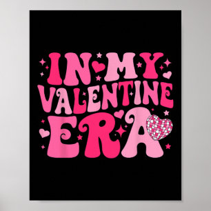 Poster Na Minha Era do Dia dos Namorados Retrô Dia dos Na