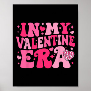 Poster Na Minha Era do Dia dos Namorados Retrô Dia dos Na
