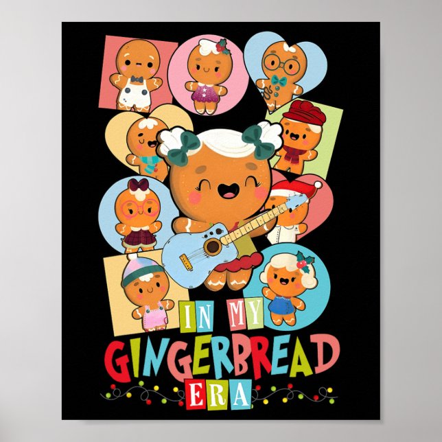 Poster Na Minha Era Do Pão De Gingerência A Família Xmas  (Frente)
