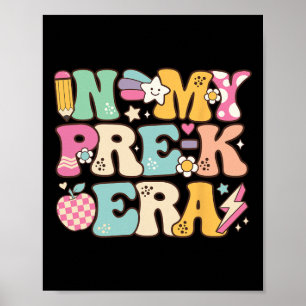 Poster Na Minha Era Pré-K Garota Ck Para a Escola Lindo P
