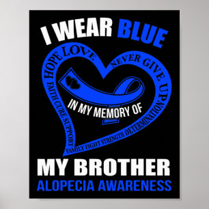 Poster Na minha memória do meu irmão, ALOPECIA, SENSIBILI