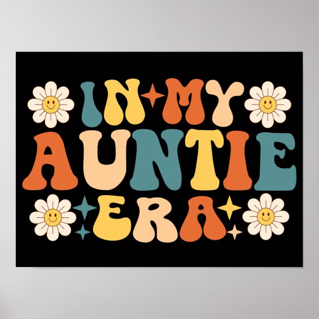 Poster Na Minha Tia Era Groovy (Frente)