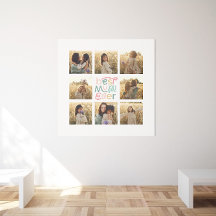 Na moda de multifoto elegante com Mãe maior