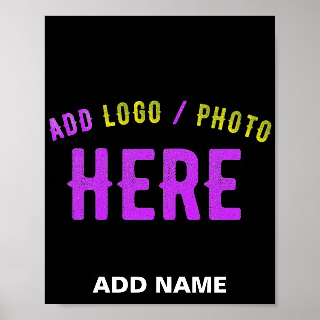 POSTER NA MODA MODERNO PERSONALIZÁVEL MARCA VERIFICADA NE (Frente)