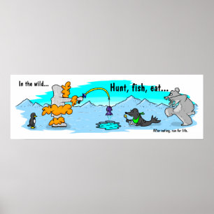 Poster Na natureza...