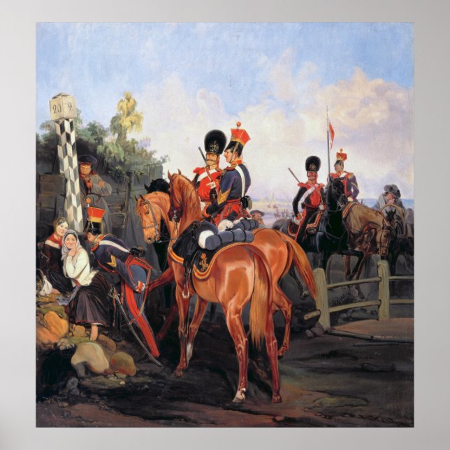 Poster Na Pedra Mile, 1859 (Frente)