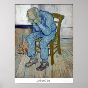 Póster Na porta da eternidade por Vincent van Gogh