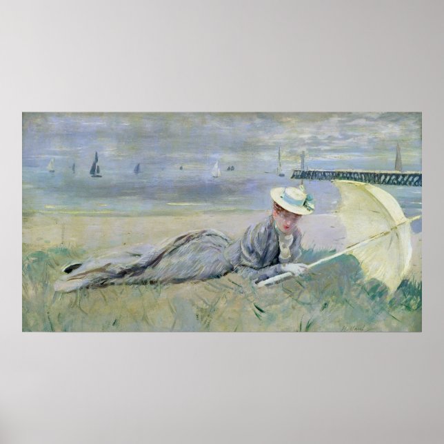 Póster Na praia 2 (Frente)