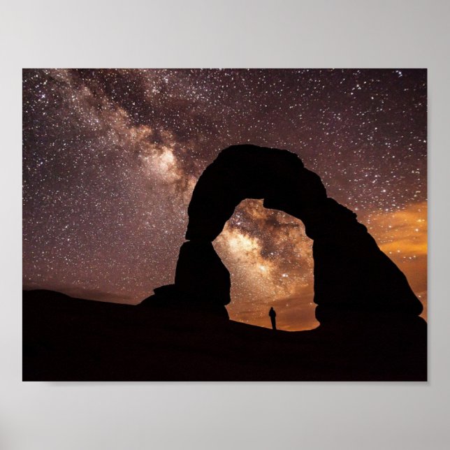 Póster Na presença da Via Látea (Frente)