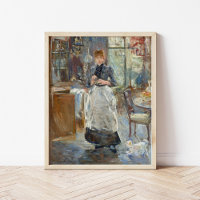 Na sala de jantar | Berthe Morisot