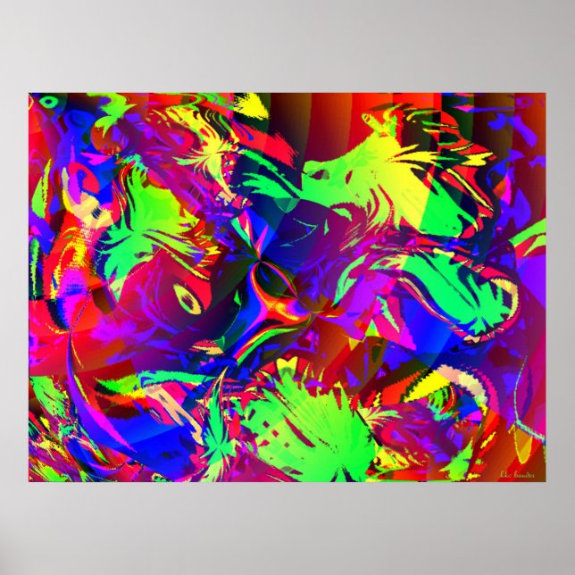 Poster Na selva, a selva poderosa (Frente)