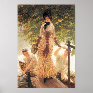 Póster Na Tamisa por James Tissot