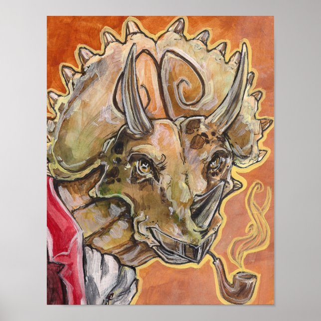 Póster Na Verdade Dinossauro (Frente)