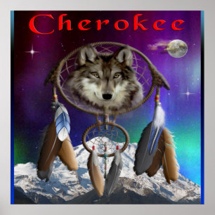 Poster Nação Cherokee