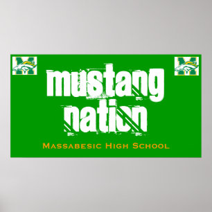 Poster Nação do mustang