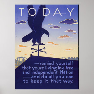Poster Nação livre e independente