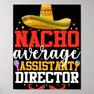 Poster Nacho Average Istant Director Mexicano Cinco De Ma