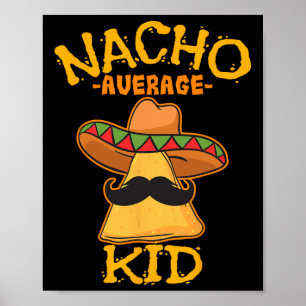 Poster Nacho Média Criança Jovem Rapaz Toddler Cinco De