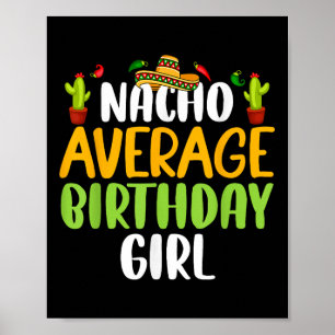 Poster Nacho Média de Aniversário Cinco de Mayo Correspon