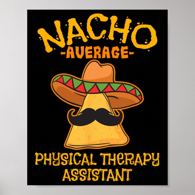 Poster Nacho Média de Terapia Física Istant Cinco De Maio (Frente)