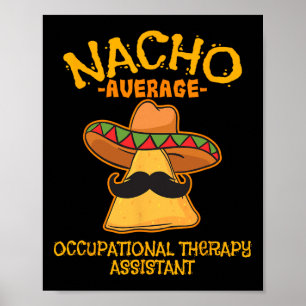 Poster Nacho Média de Terapia Ocupacional Cinco De