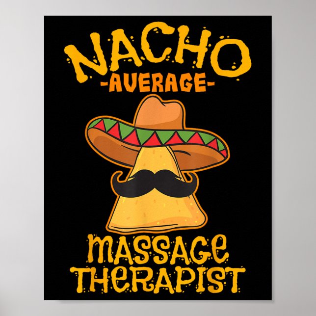 Poster Nacho Média de Terapista de Mage Meuse Cinco De Ma (Frente)