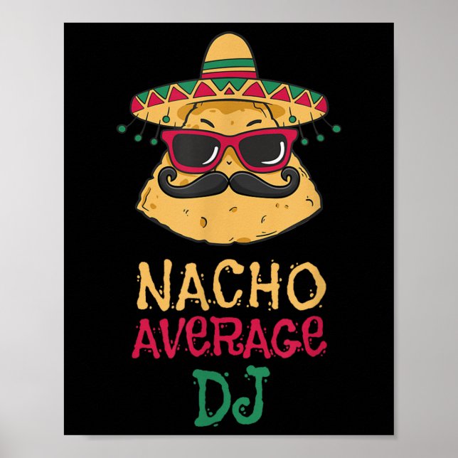 Poster Nacho Média Dj Cinco De Mayo (Frente)