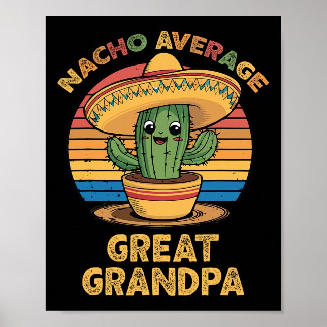 Poster Nacho Média Excelente Avô Vinculando Cinco Mexican (Frente)