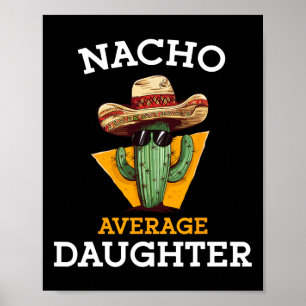 Poster Nacho Média Filha Mexicana Correspondente à Famíli