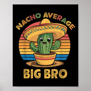 Poster Nacho Média Grande Correspondente aos Cinco Mães M