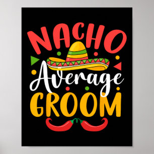 Poster Nacho Média Groom Cinco De Mayo Família Mexicana M