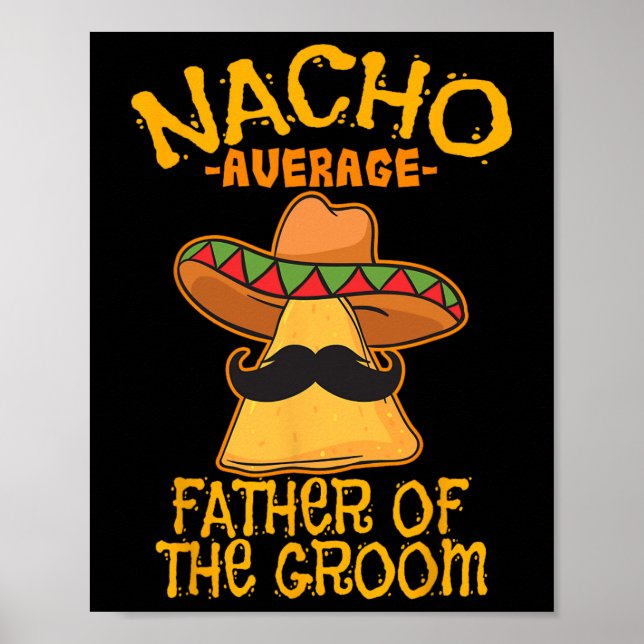 Poster Nacho Média Pai Do Casamento De Noite Cinco De (Frente)