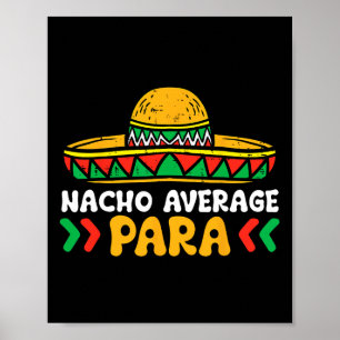 Poster Nacho Média Para Cinco De Mayo Festa Mexicana Sq