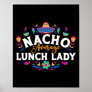 Poster Nacho Senhora Do Almoço Média Cinco De Mayo Corres