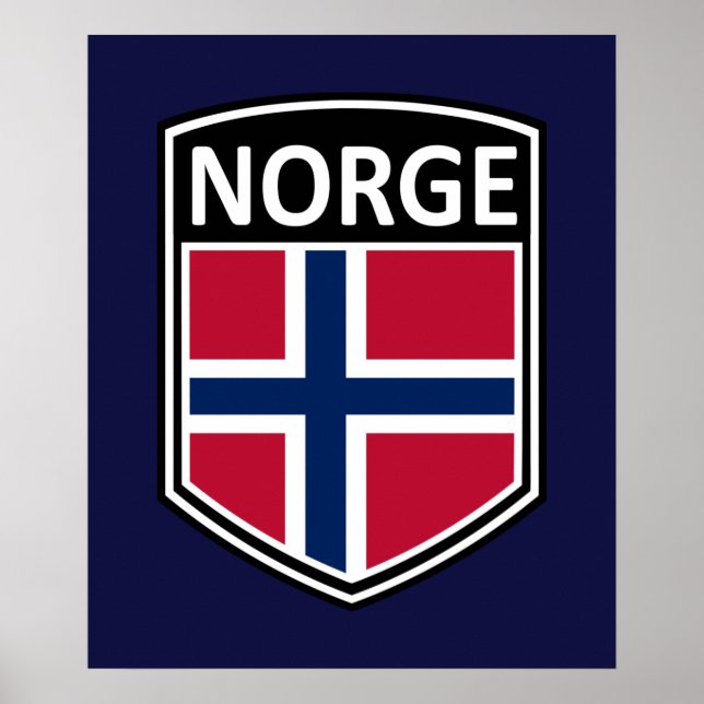 Poster Nacional - Norge (Frente)