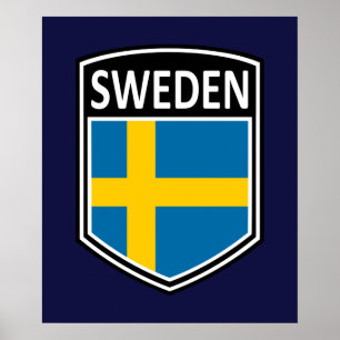 Poster Nacional - Suecia
