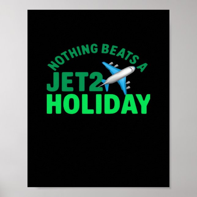 Poster Nada Bate Num Viral E Meme De Feriado Jet2 (Frente)
