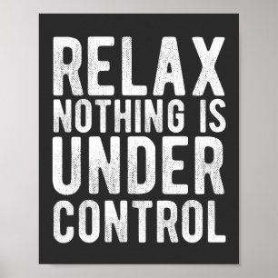 Poster nada está sob controle