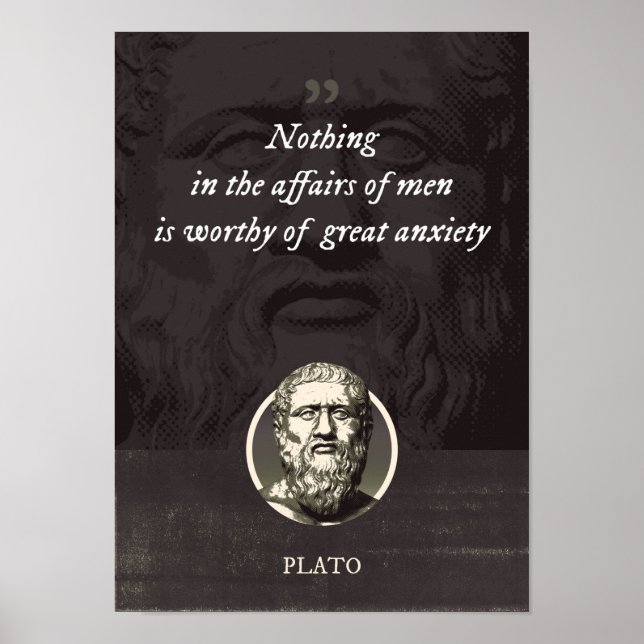 Poster Nada nos assuntos dos homens é digno de excelente (Frente)