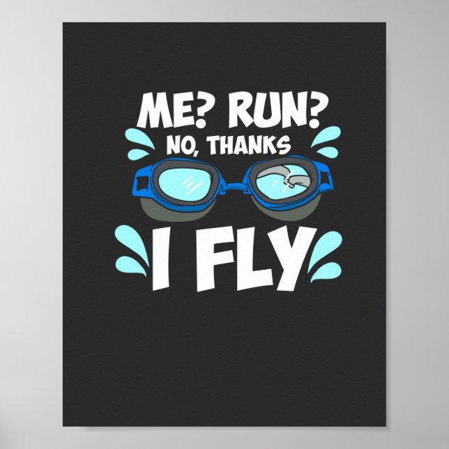 Poster Nadação Nadadora (Frente)